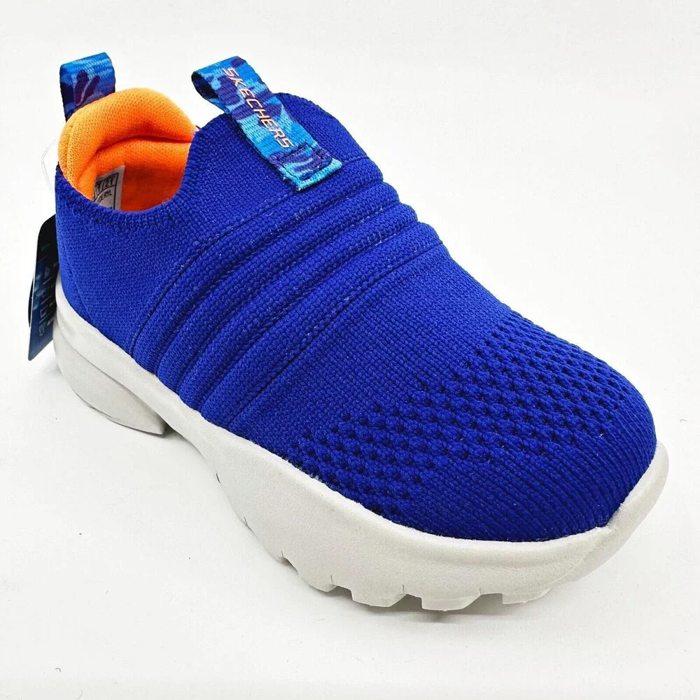 Skechers Razor Flex Royal Blue Toddlers Boys Size 5 Sneakers
